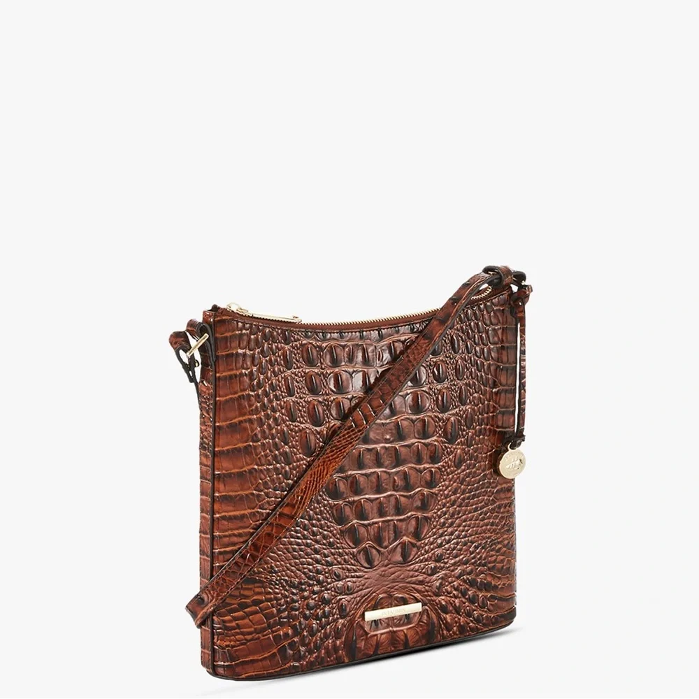 Brahmin Katie Crossbody in Pecan Melbourne - Picture 2 of 14